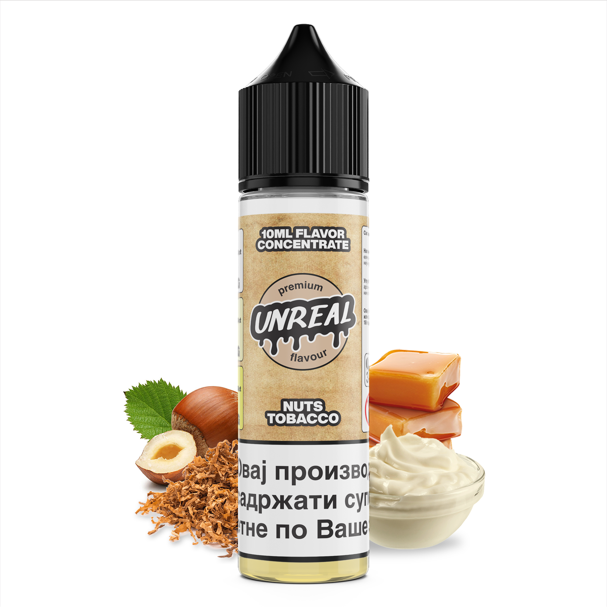 Unreal Aroma Nuts Tobacco Nuts Tobacco 10ml flavour concentrate - Slika 1